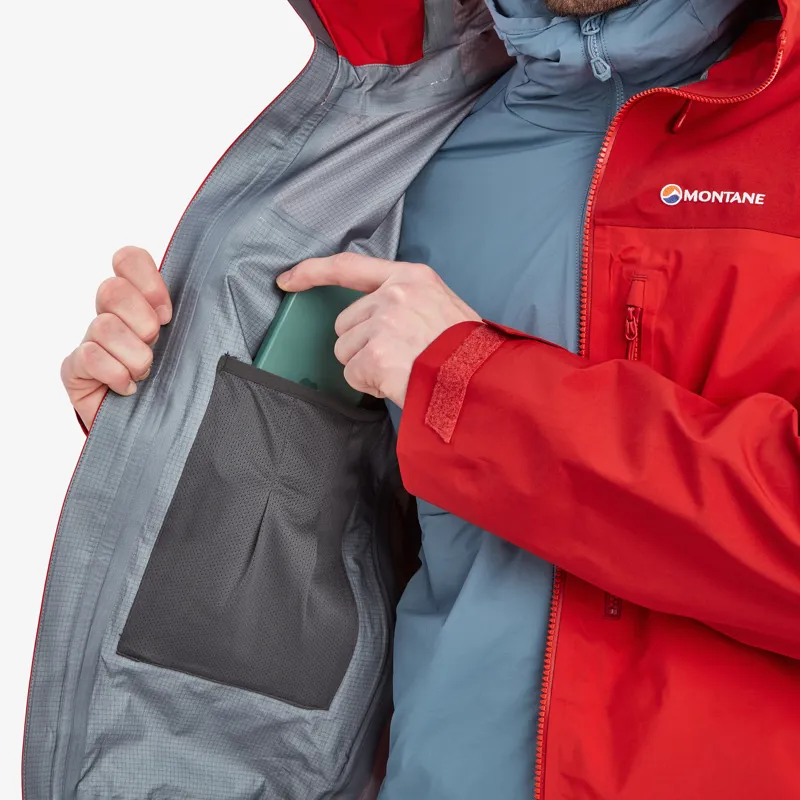 Montane Mens Phase XPD Jacket Adrenaline-9